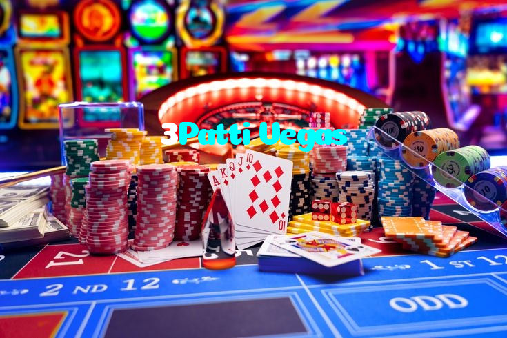 3Patti Vegas casino presented on mobile device in Pakistan with slots and live games